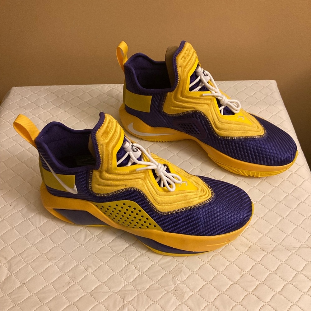 Nike By You Lebron 14 Soldier “Lakers” size 10